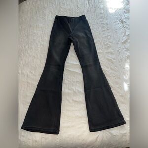 Women's Charcoal Flared Jeans